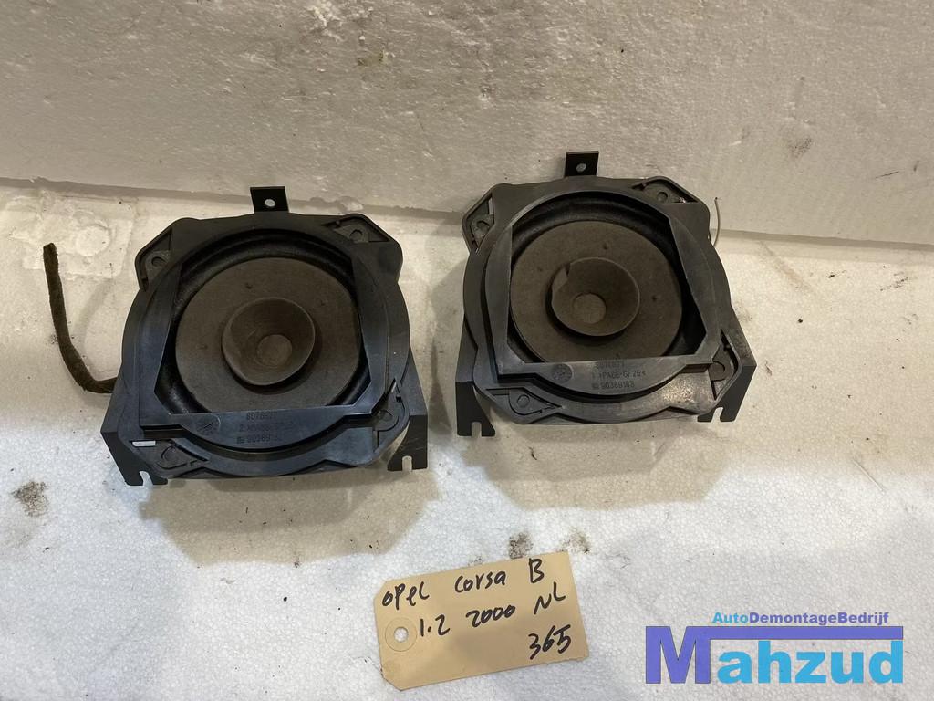 OPEL CORSA B Links rechts box speaker luidspreker 1994-1999, Gebruikt, Opel Automobile GmbH, Ophalen of Verzenden, Kontakt@opel-infoservice.de