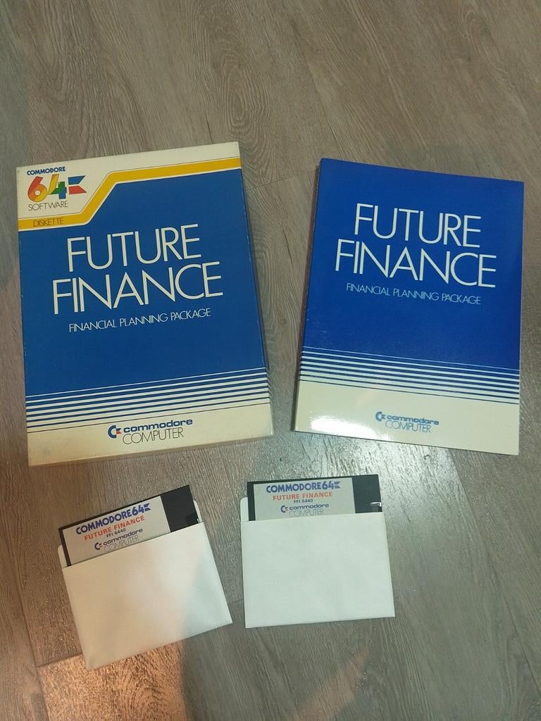 Commodore 64 Future finance, Computers en Software, Vintage Computers, Ophalen of Verzenden