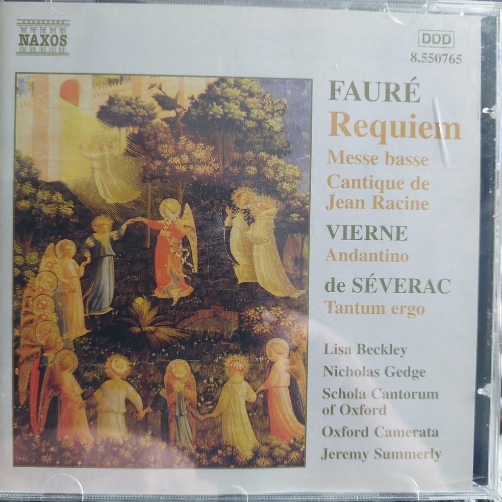 Fauré Requiem, Cd's en Dvd's, Ophalen of Verzenden, Romantiek, Gebruikt, Vocaal