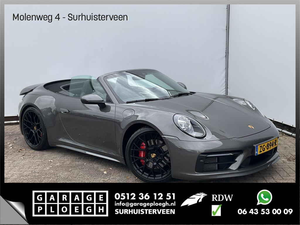 Porsche 911 Cabrio 3.0 Carrera 4 S Sportchrono+ 14-weg origN, Auto's, Automaat, Euro 6, Cabriolet, Vierwielaandrijving