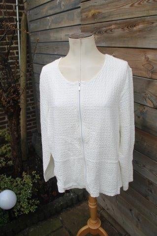 Vest offwhite Gerry Weber mt 46 Vaste prijs OPRUIMING, Verzenden, Wit, Maat 46/48 (XL) of groter, Zo goed als nieuw