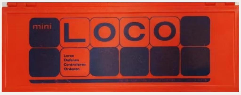 Loco basisdoos, Kinderen en Baby's, Speelgoed | Educatief en Creatief, Ophalen of Verzenden, Gebruikt, Taal en Lezen