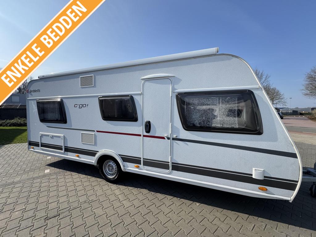 Dethleffs C'Go 515 ER / enkele bedden / luifel / mover, Rondzit, Dethleffs, 5 tot 6 meter, Overige typen