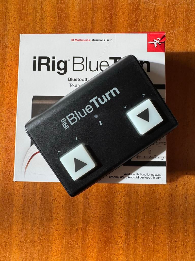 NIEUW; iRig BlueTurn pageturner, Ophalen of Verzenden, Nieuw, Overige instrumenten