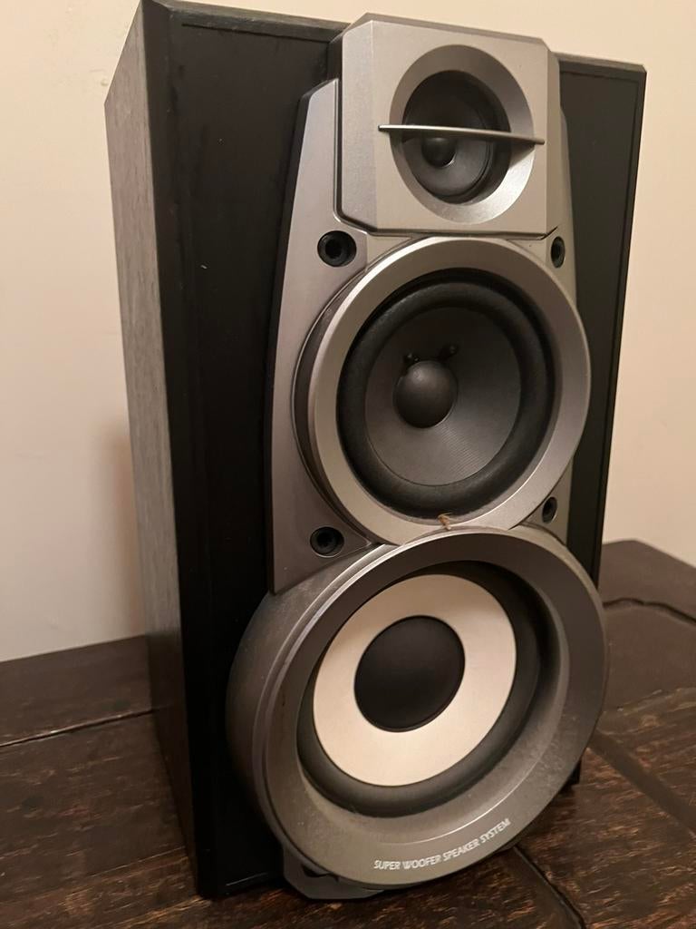 1 losse Technics speaker  SB-EH590, Overige merken, Gebruikt, Ophalen of Verzenden, 60 tot 120 watt
