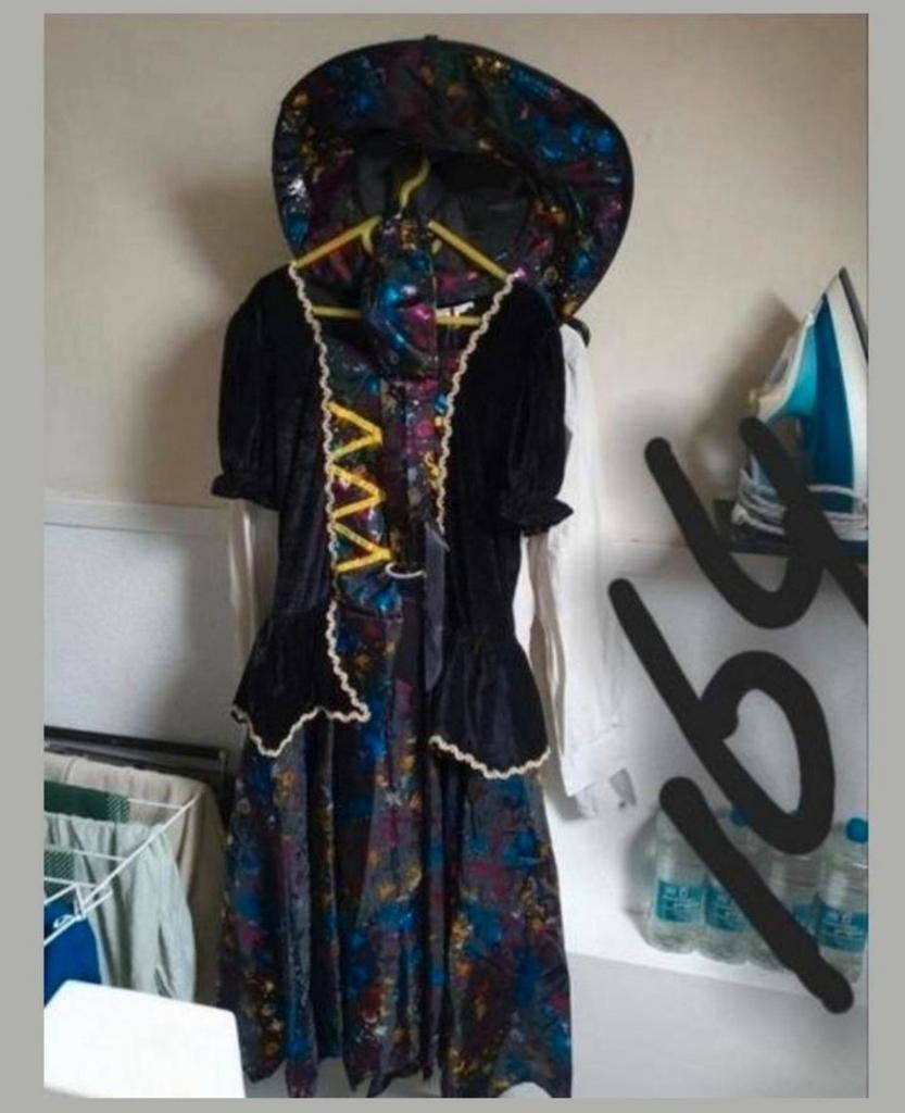 Heksenjurk maat 164, Ophalen, Zo goed als nieuw, 158 t/m 164, Meisje