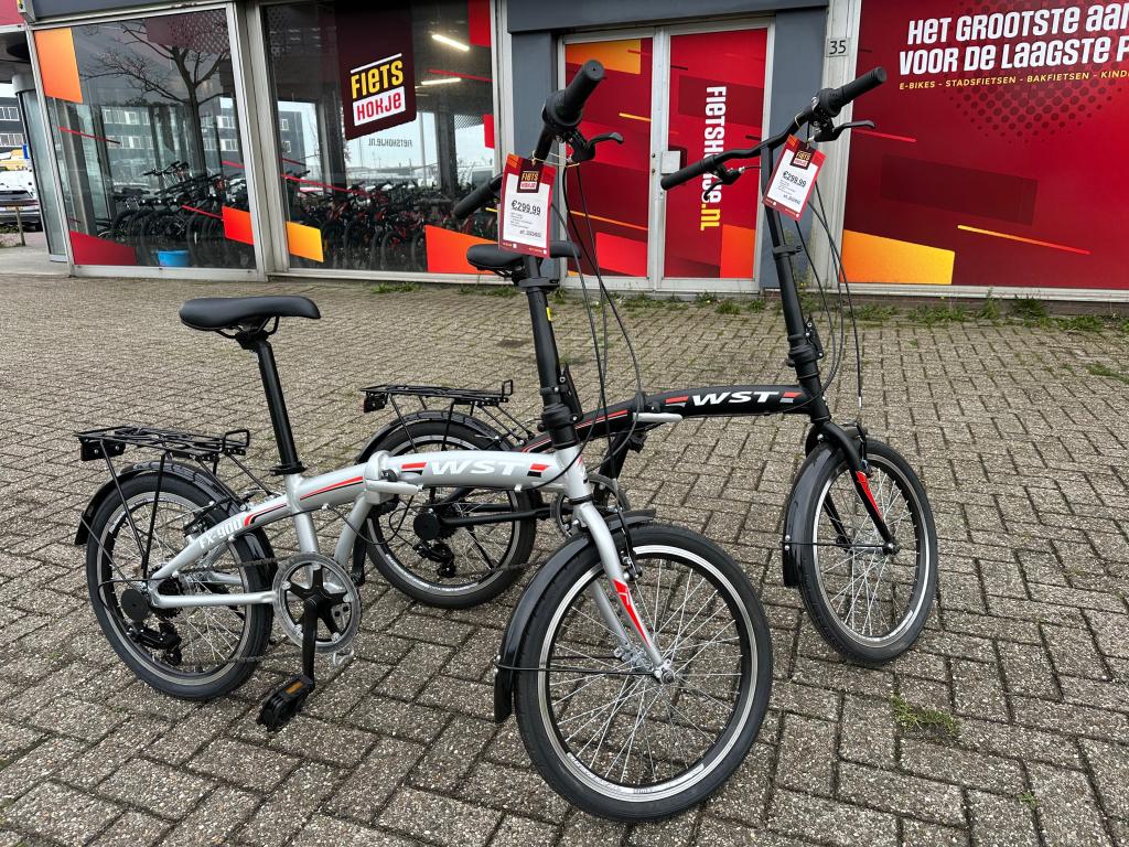 Fietshokje Beverwijk: Wst vouwfiets 20 inch S7 NIEUW, 20 inch of meer, Versnellingen, Niet ingevuld, Nieuw