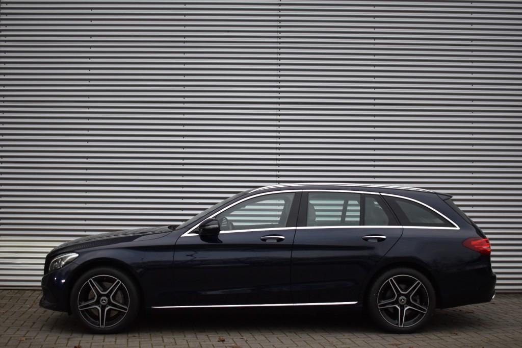 Mercedes-benz C-KLASSE 350 E LEASE EDITION / BURMESTER / LUC, Automaat, Blauw, Hybride Elektrisch/Benzine, 1740 kg