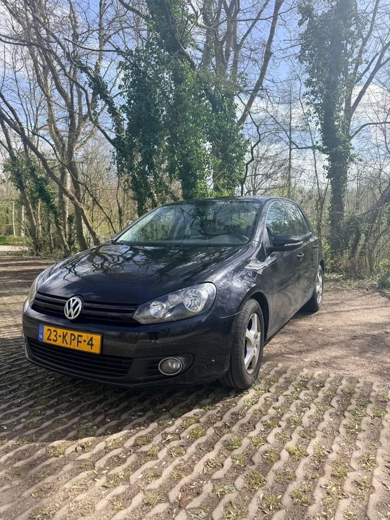 Volkswagen Golf 1.4 TSI 90KW 5D 2010 Zwart, Auto's, 4 cilinders, Origineel Nederlands, Handgeschakeld, 1390 cc