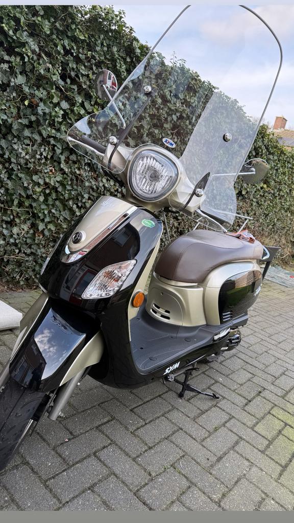 Sym Fiddle 3, Ophalen, Zo goed als nieuw, Benzine, Fiddle