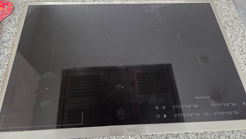 AEG Inductie kookplaat 6000 serie, Witgoed en Apparatuur, Kookplaten, Gebruikt, Inbouw, Inductie, 4 kookzones, Ophalen