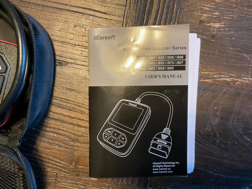iCarsoft Multi-System Scanner i980 Diagnosetool, Ophalen, Zo goed als nieuw