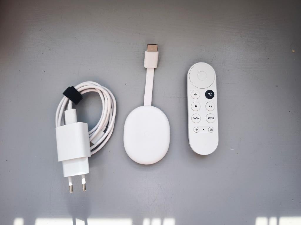 Google Chromecast 4K, Ophalen of Verzenden, Zo goed als nieuw, HDMI