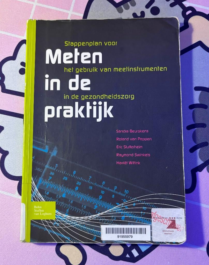 Sandra Beurskens - Meten in de praktijk, Ophalen of Verzenden, Beta, Gelezen, HBO