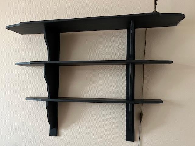 Schappen / wand decoratie gemaakt van oude kaasplanken, Antiek en Kunst, Curiosa en Brocante, Ophalen