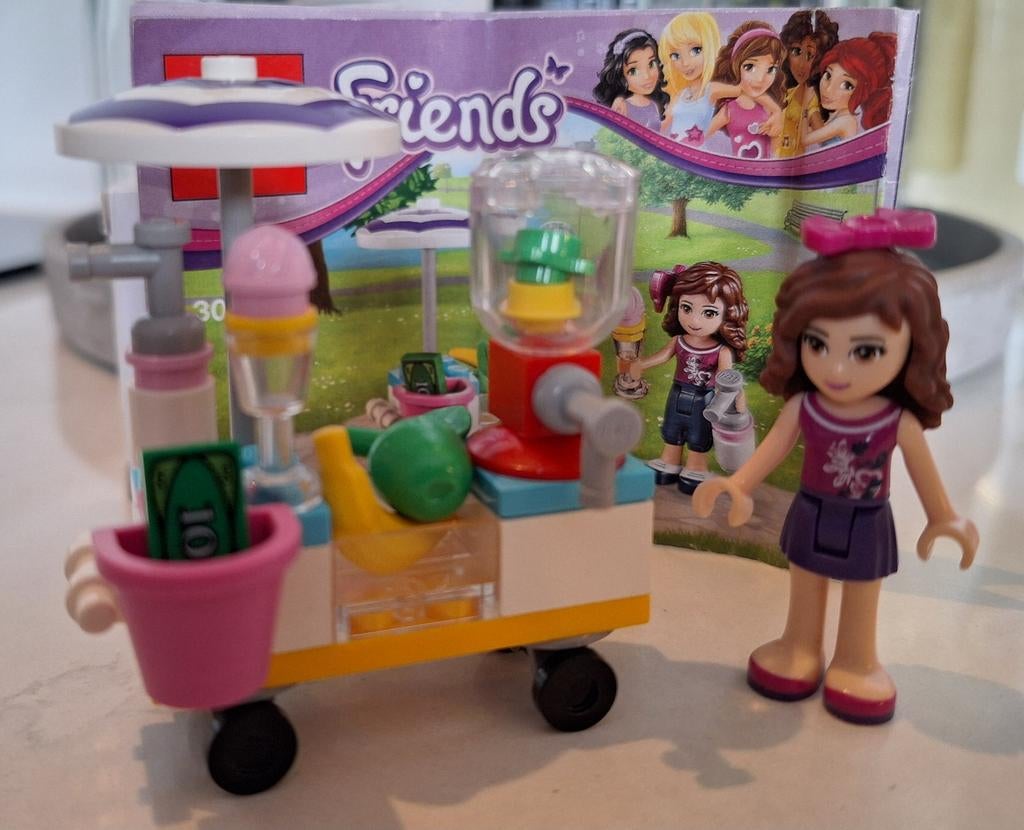 Lego friends smoothie kraam, Ophalen of Verzenden, Zo goed als nieuw