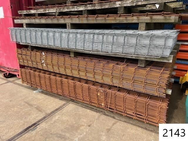 2143. Betonmat / betonmatten / betongaas / gaaspanelen, Ophalen, Nieuw, IJzer, Overige typen