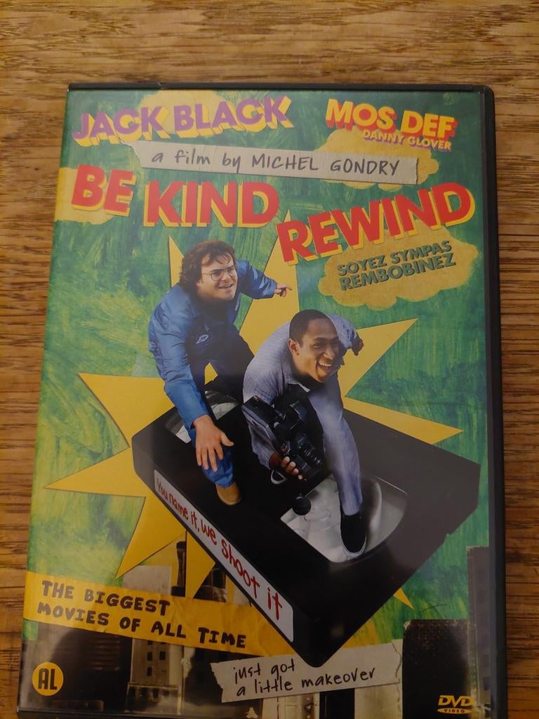 Be Kind Rewind DVD - Jack Black, Mos Def, Ophalen of Verzenden