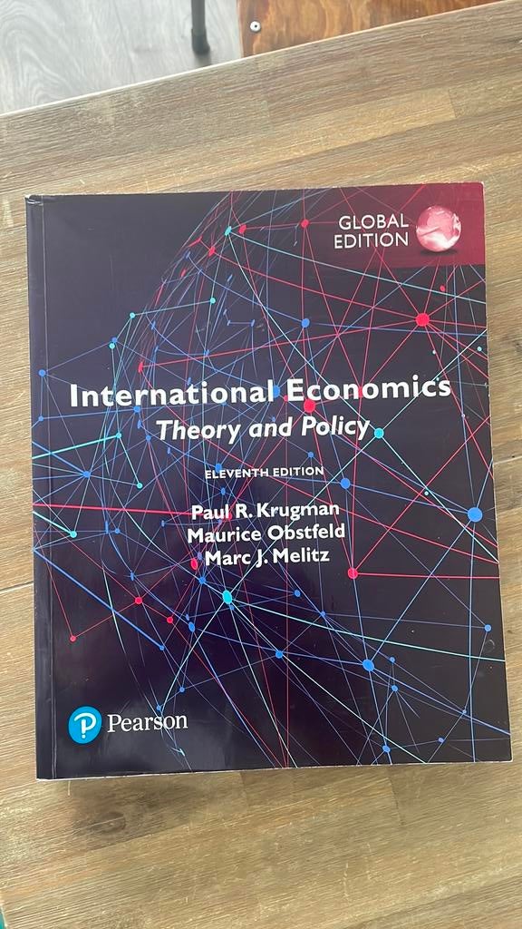 International Economics Theory and policy. Paul R. Krugman, Ophalen of Verzenden