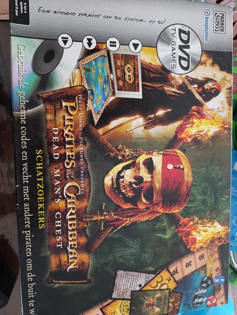 Pirates of the Caribbean Bordspel - Schatzoekers, Hobby en Vrije tijd, Gezelschapsspellen | Bordspellen, Een of twee spelers, Ophalen of Verzenden