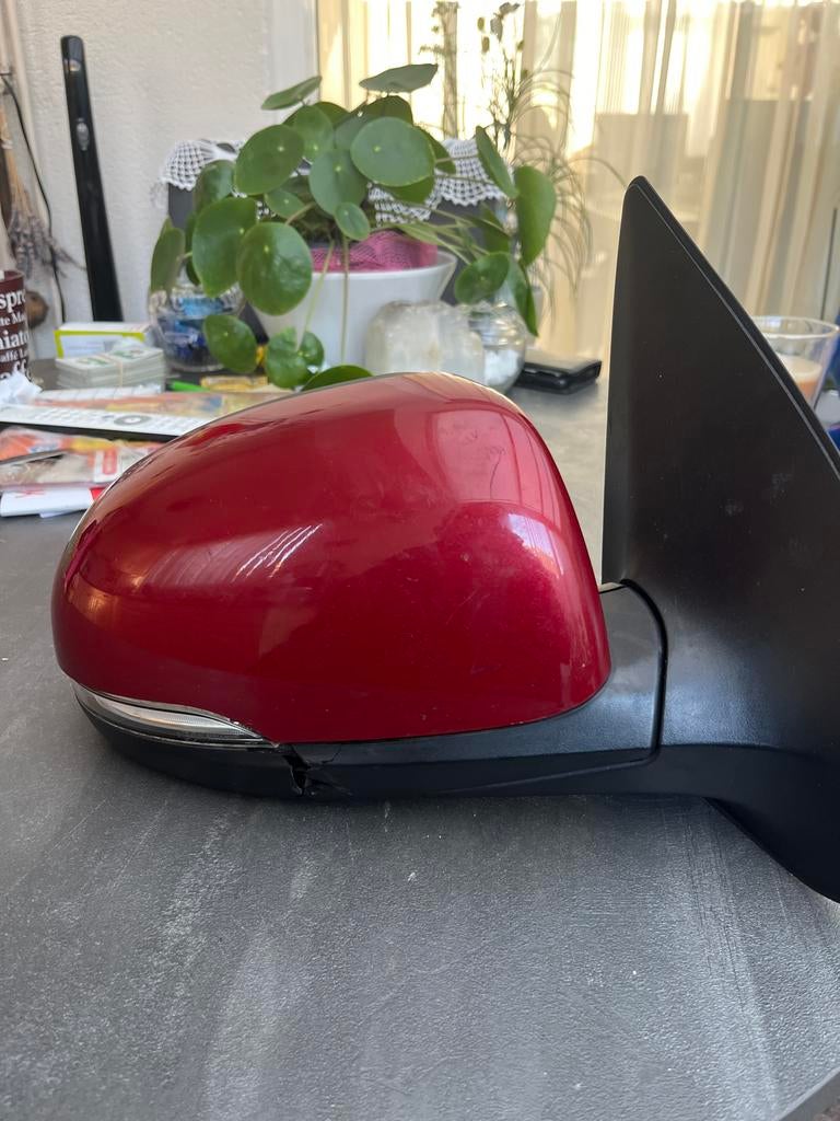 Hyundai i20 Spiegel Rechts Bordeaux Rood 2008-2015, Ophalen of Verzenden, Gebruikt, Hyundai