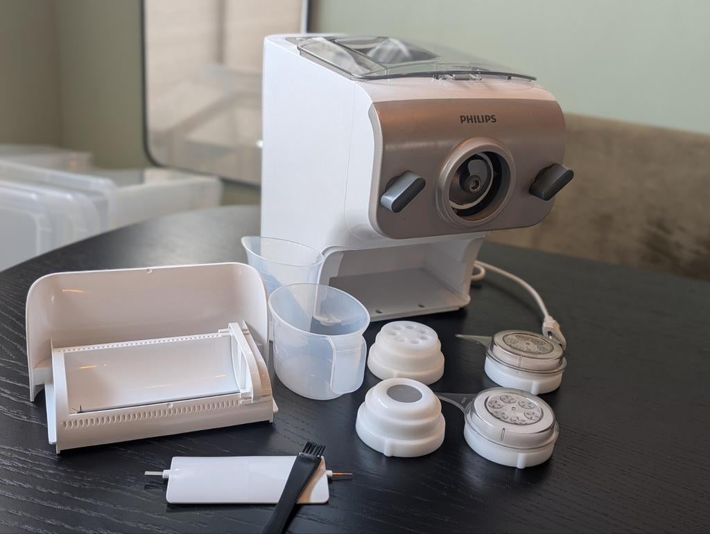 Philips pasta machine 2x gebruikt, Ophalen, Zo goed als nieuw