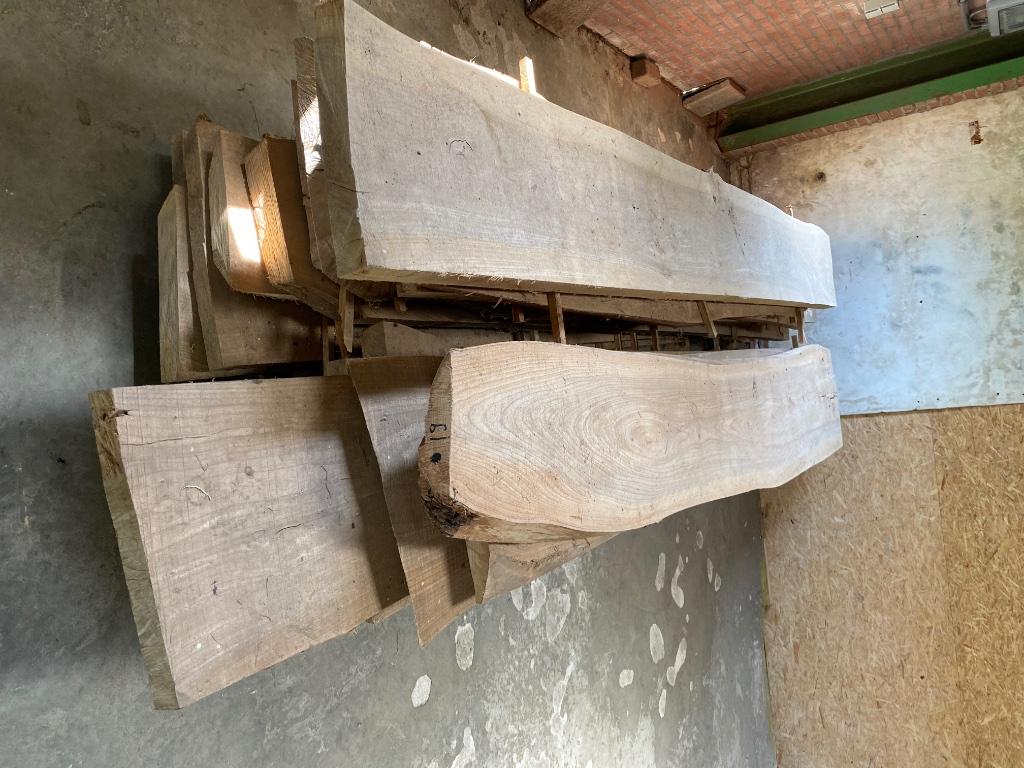 Eiken en iepen schaaldelen te koop!