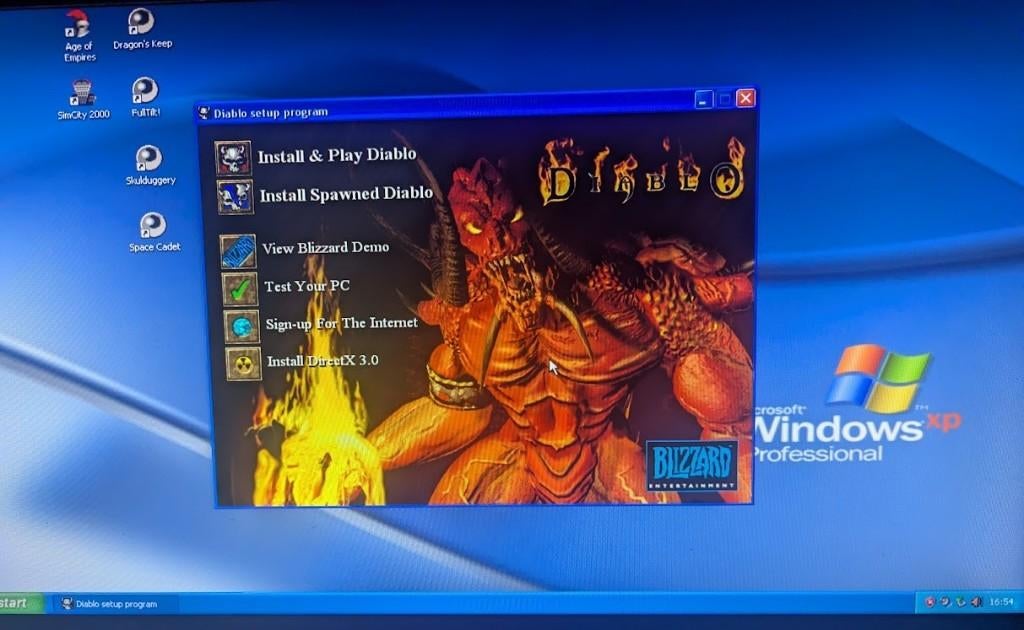 Retro Game PC, Computers en Software, Vintage Computers, Ophalen