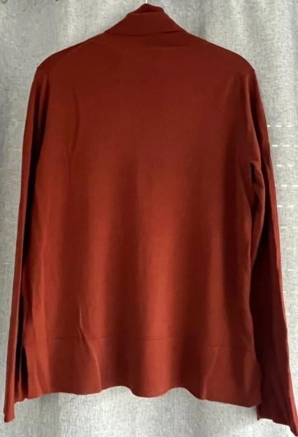 Merino wol coltrui bruin 38, Kleding | Dames, Truien en Vesten, Ophalen of Verzenden, Zo goed als nieuw, Maat 46/48 (XL) of groter