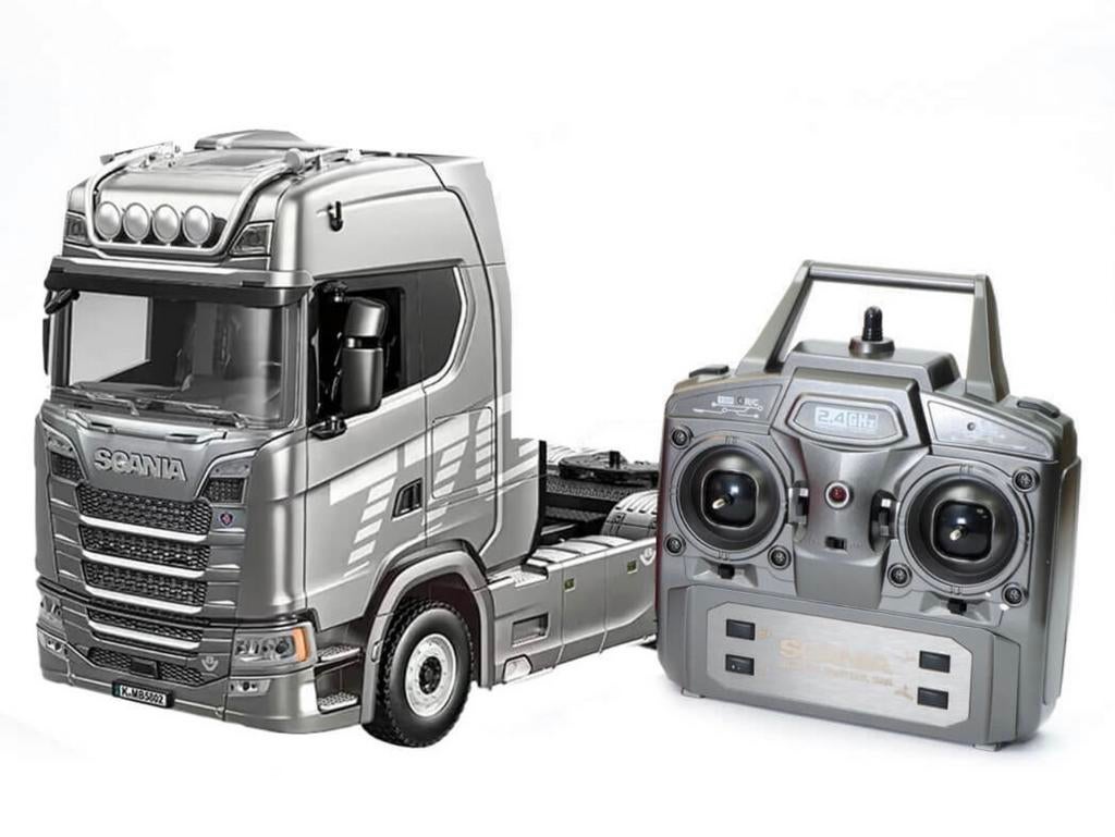 Huina Scania Vrachtwagen - Nieuw!, Overige merken, Groter dan 1:32, Ophalen of Verzenden, Zo goed als nieuw