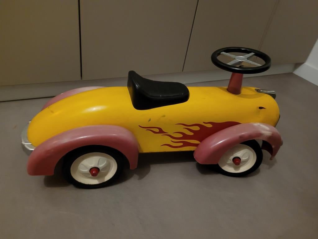 Ouderwetse loopauto voor de kleine coureur, Ophalen, Gebruikt, Loopvoertuig