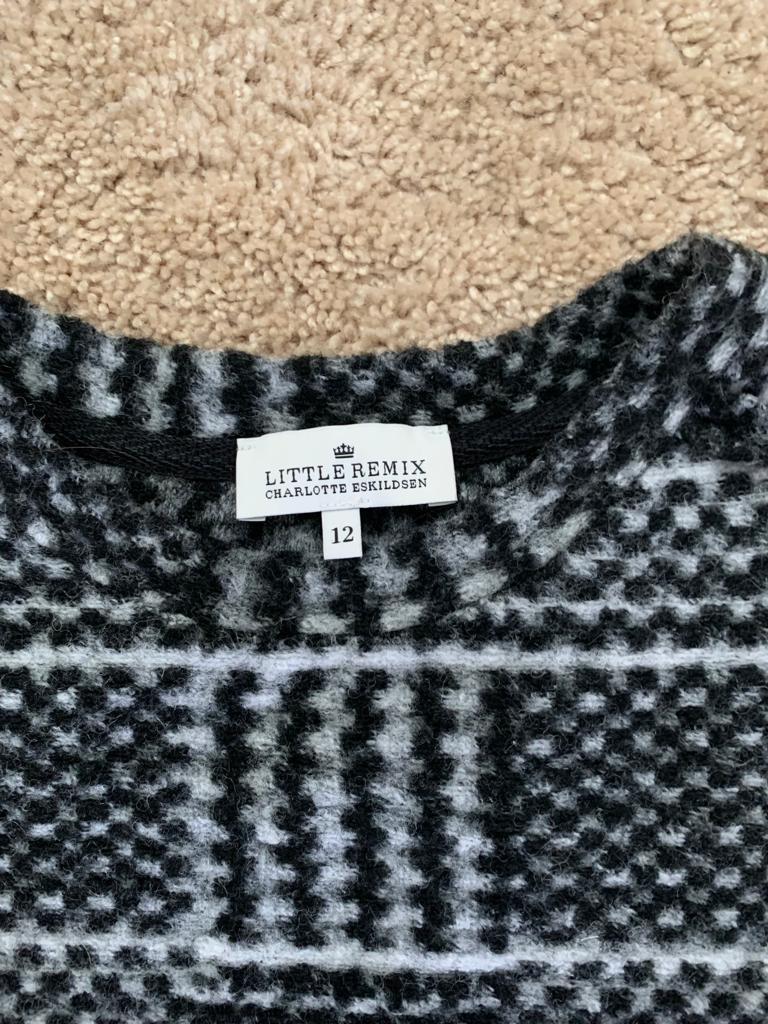 Little Remix trui blauw maat 12, Meisje, Trui of Vest, Ophalen of Verzenden, Zo goed als nieuw