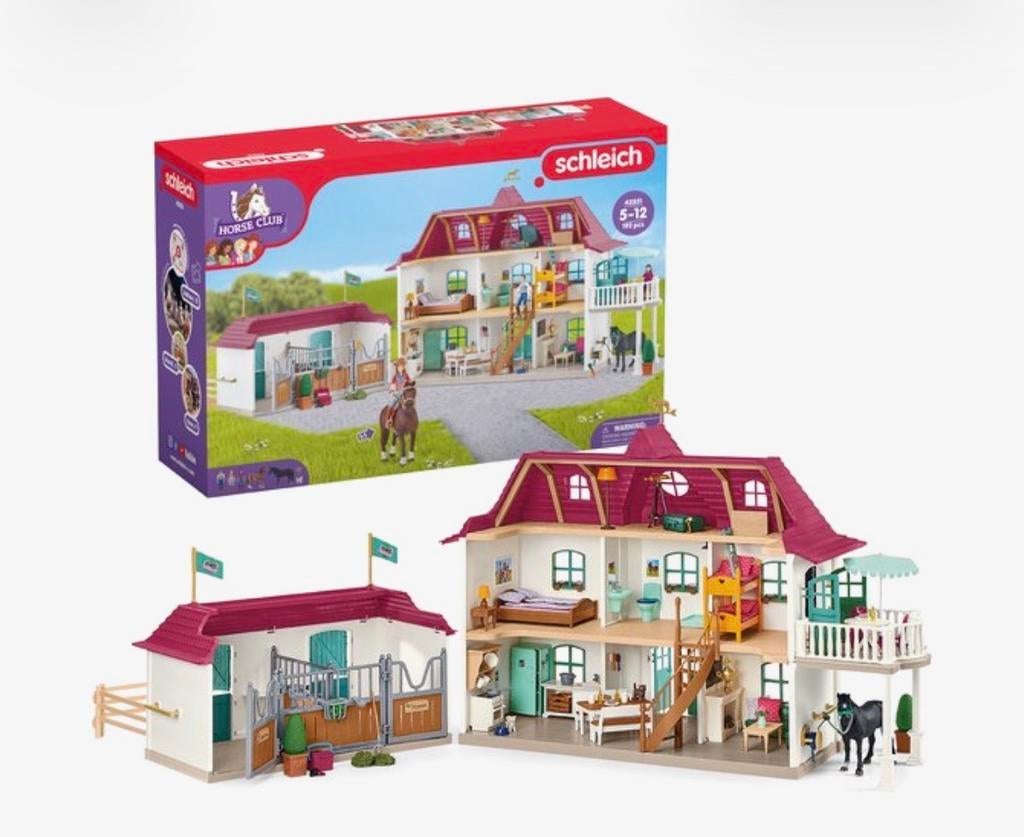 Schleich Horse Club Lakeside manege - 42551, Ophalen, Zo goed als nieuw, Jongen of Meisje