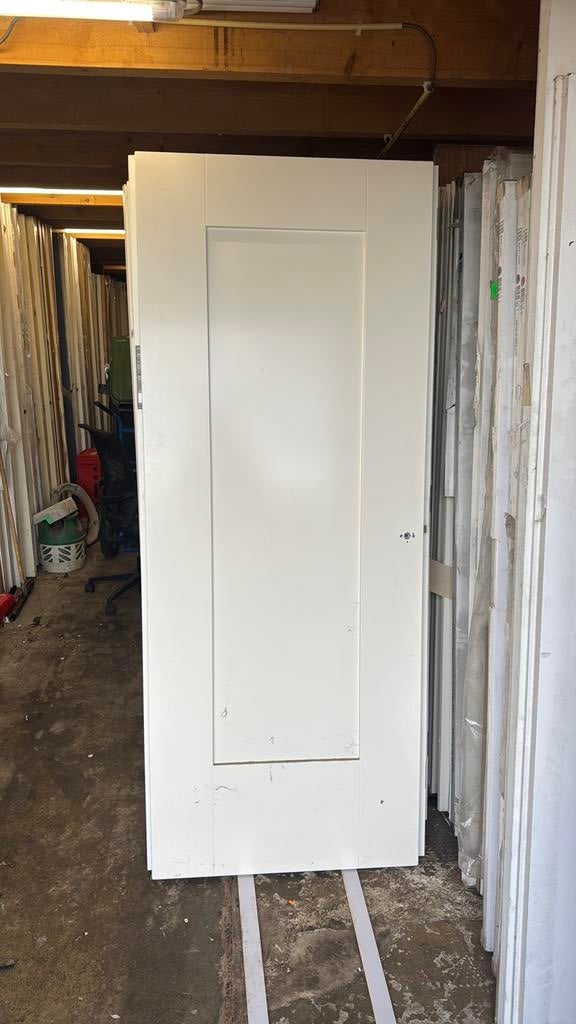 Verschillende Stompe paneeldeuren 83x211.5 cm, Doe-het-zelf en Verbouw, Deuren en Horren, Ophalen, 80 tot 100 cm, Binnendeur, Nieuw