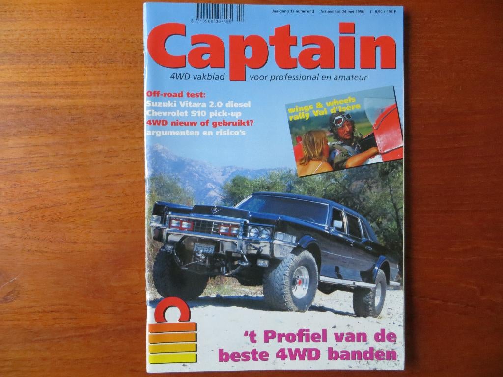Captain 4WD 3-1996 Suzuki Vitara, Chevrolet S10, Ford F250, Ophalen of Verzenden, Nieuw, Ford