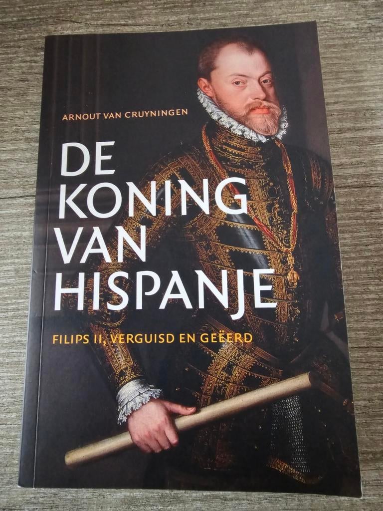 De Koning van Hispanje - Arnout van Cruyningen, Boeken, Ophalen of Verzenden, Gelezen, Arnout van Cruyningen