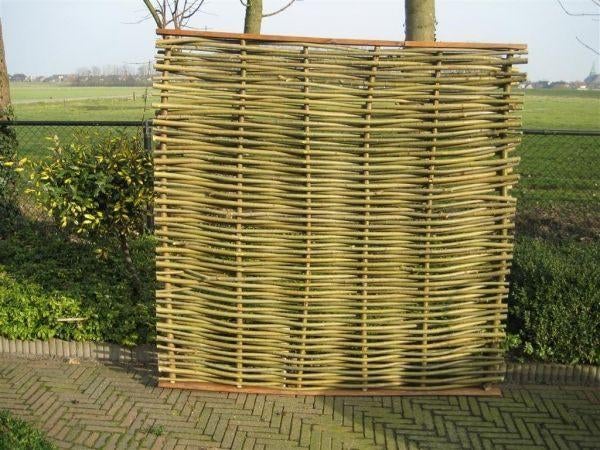 Wilgenschermen 180 x 180 cm in drie soorten!!, Tuin en Terras, Schuttingen, Ophalen, 1 tot 2 meter, Minder dan 3 meter, Nieuw