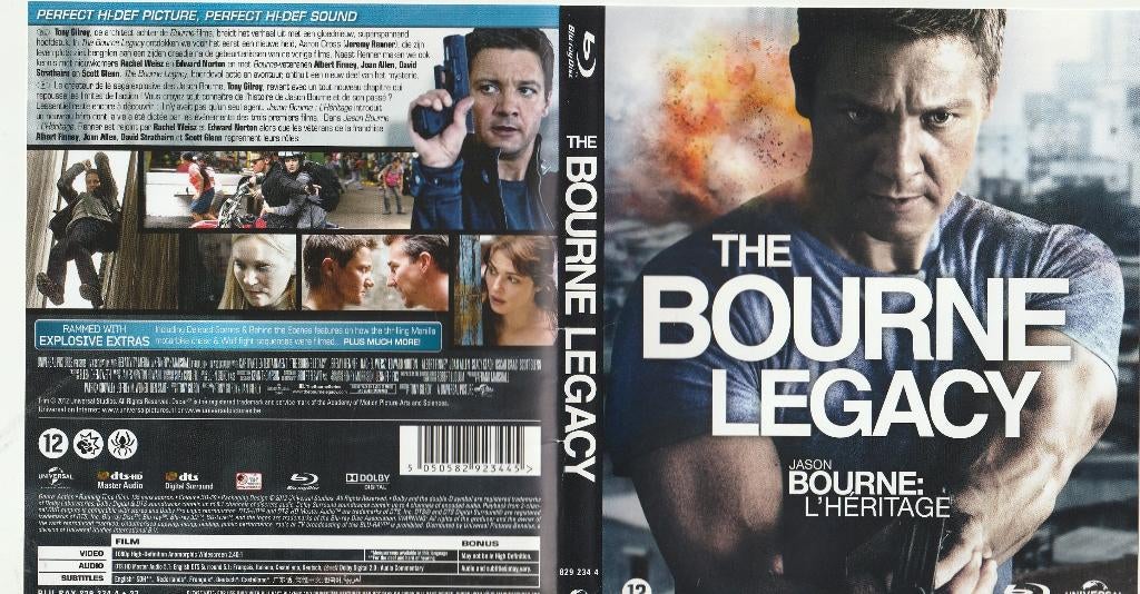 The bourne legacy blu ray ( Ned. ondert. ), Cd's en Dvd's, Blu-ray, Ophalen of Verzenden, Zo goed als nieuw, Actie