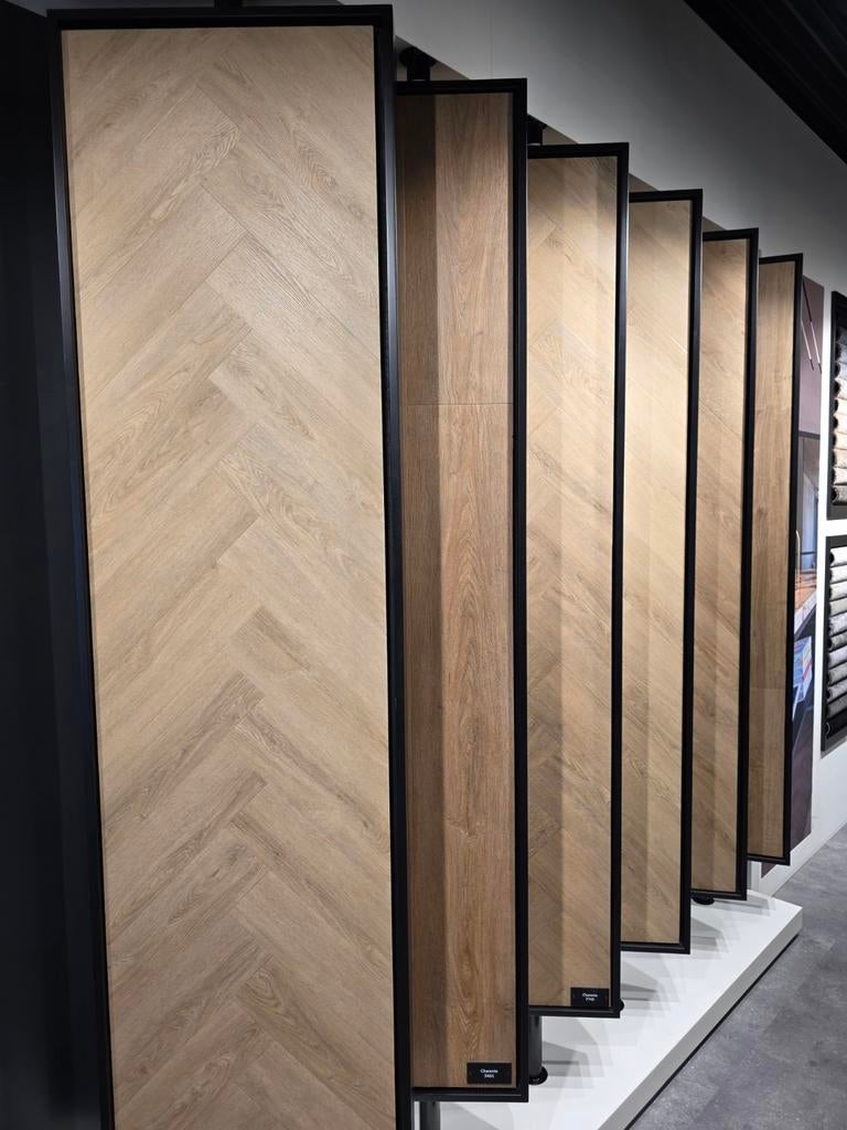 Visgraat en XL uitvoering PVC Vloer - TOPMERKEN RECHTSTREEKS, Bruin, 75 m² of meer, Overige typen, Nieuw