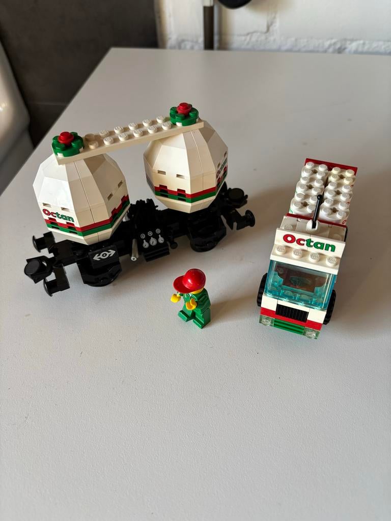 Lego System Octan Tanker wagon en Truck 4537, Ophalen of Verzenden, Zo goed als nieuw, Complete set, Lego