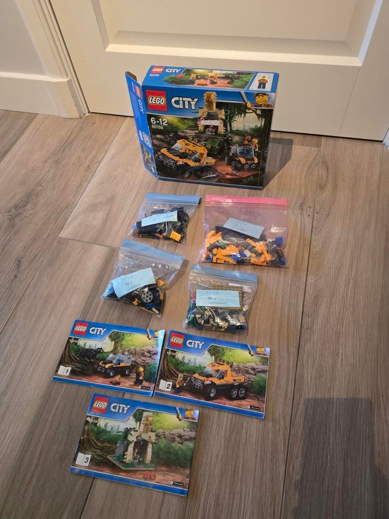 Compleet! Lego city 60159, Ophalen of Verzenden, Zo goed als nieuw, Complete set, Lego