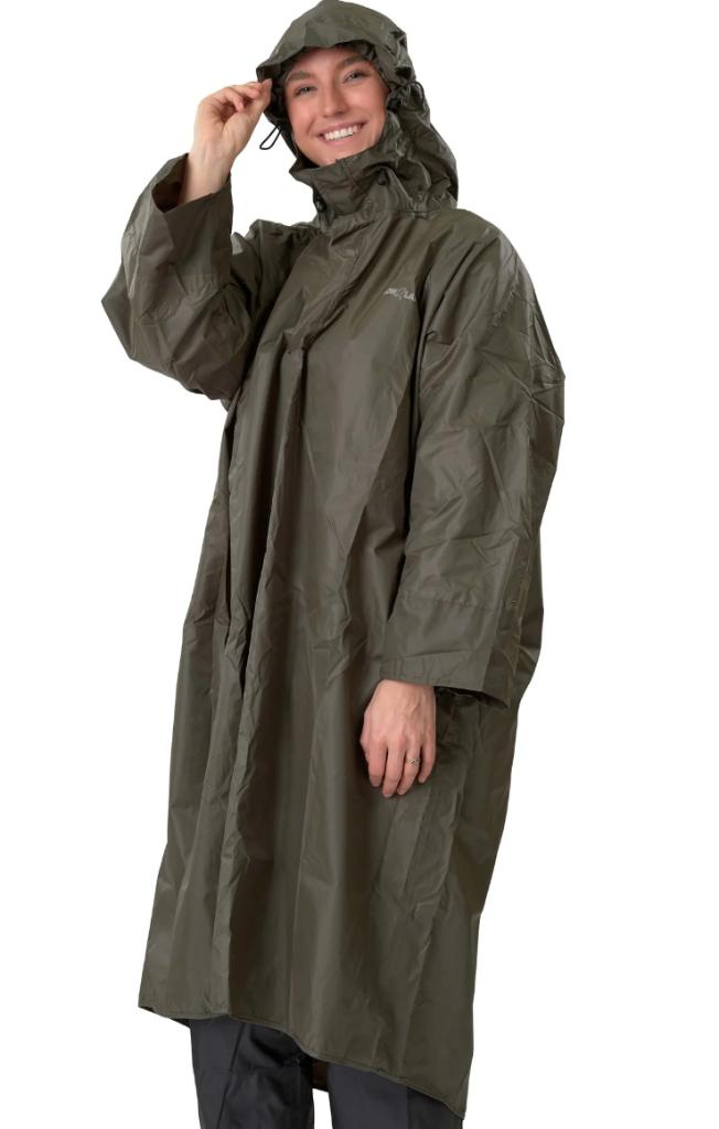 Wandelponcho Lowlandoutdoor (large), Kleding | Heren, Sportkleding, Nieuw, Maat 52/54 (L), Groen, Ophalen of Verzenden