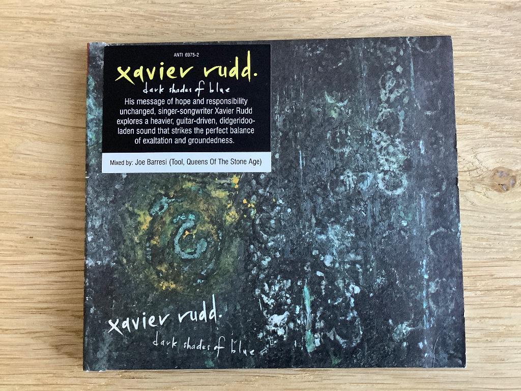 CD XAVIER RUDD-DARK SHADES OF BLUE., Cd's en Dvd's, Ophalen of Verzenden, Zo goed als nieuw, Poprock