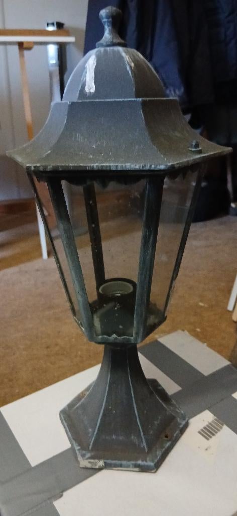 buiten lamp, Tuin en Terras, Ophalen, Gebruikt, Wandlamp, Aluminium