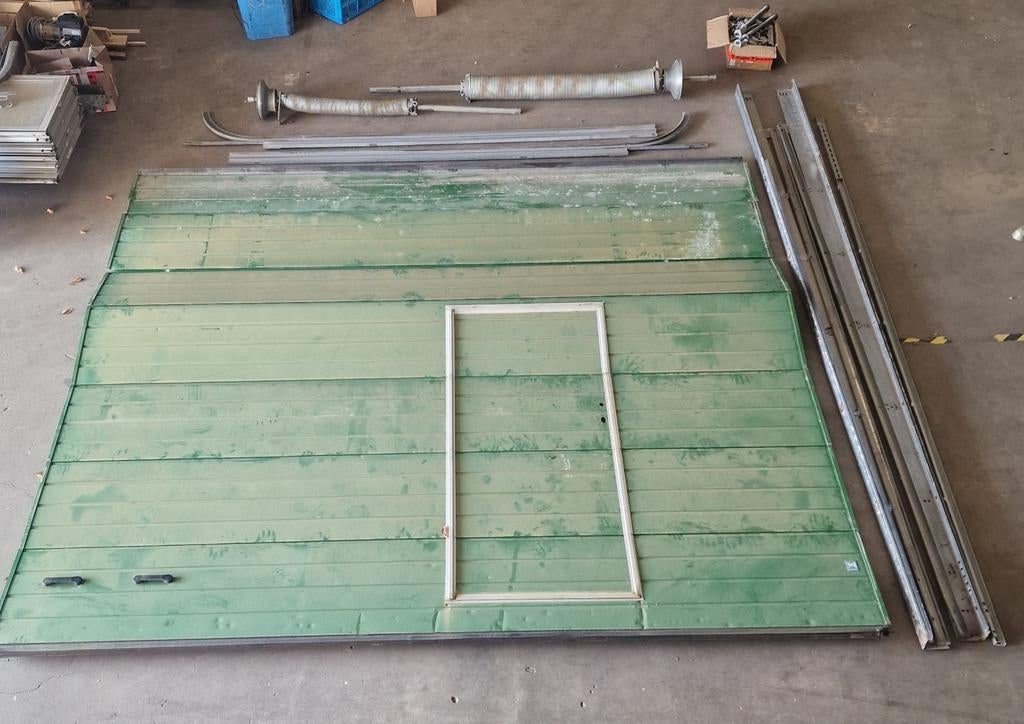 3790 x 3250 Hormann overheaddeur roldeur garagedeur, Garagedeur, Ophalen of Verzenden, Zo goed als nieuw, Metaal