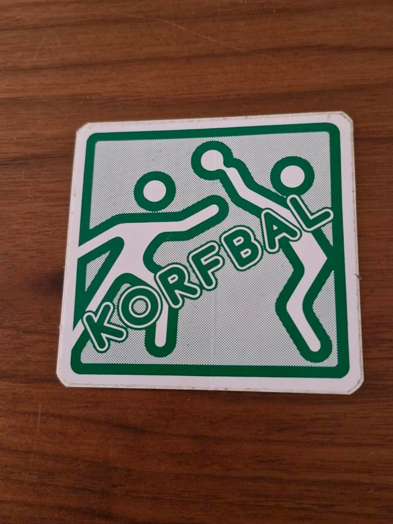 5408 Sticker Korfbal, Ophalen of Verzenden