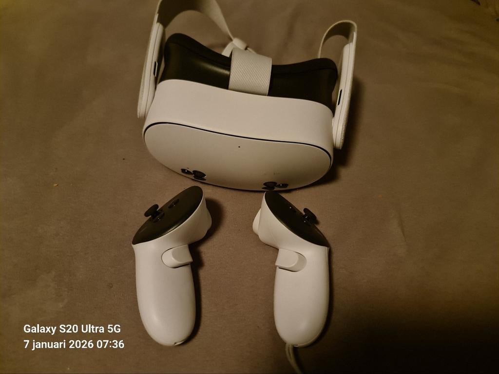 Oculus quest 3, Spelcomputers en Games, Virtual Reality, Ophalen of Verzenden, Zo goed als nieuw, VR-bril, Overige platformen