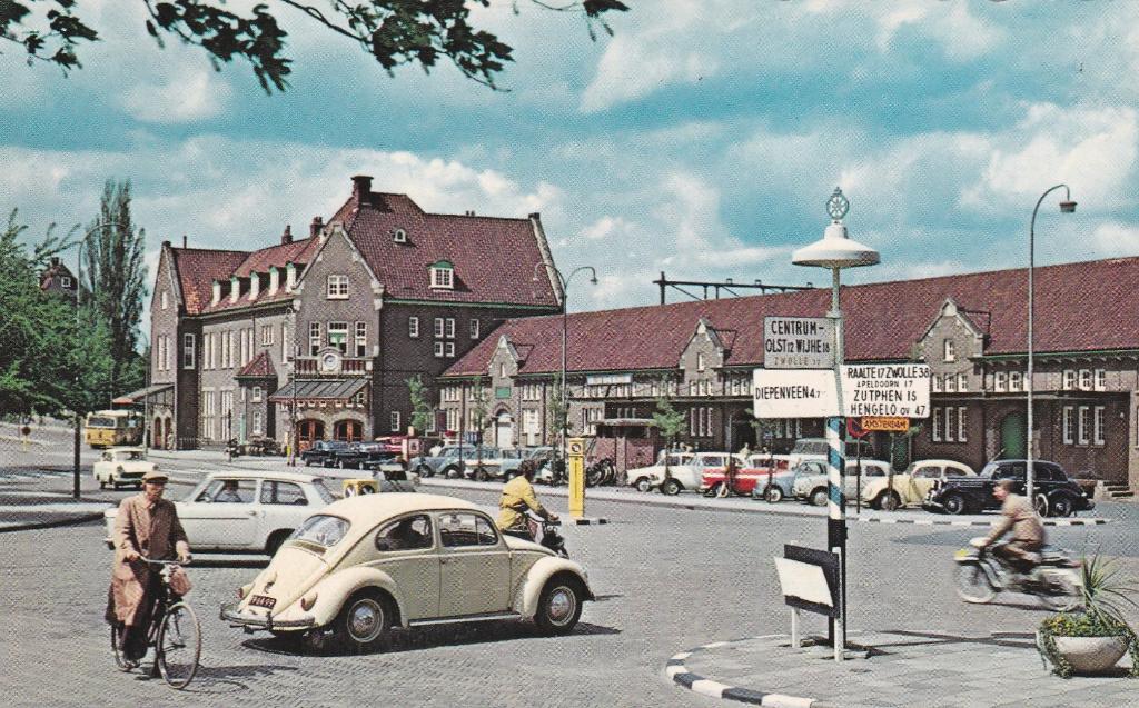 GA1045 Deventer Station Twello Wilp Bathmen, Verzenden, 1960 tot 1980, Gelopen, Overijssel