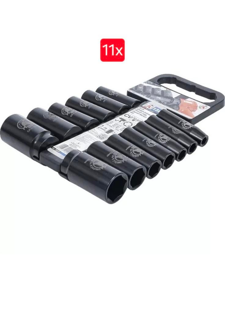 Details
11 setjes 13 delige verlengde krachtdoppenset 1/2"., Doe-het-zelf en Verbouw, Gereedschap | Handgereedschap, Ophalen of Verzenden