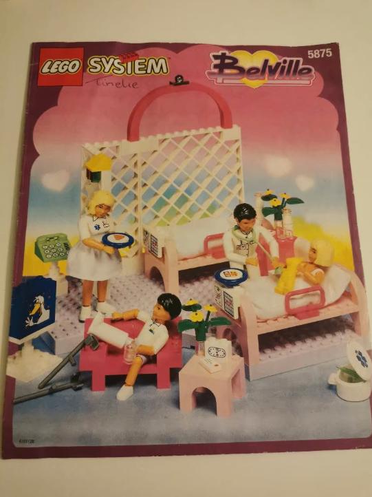Lego Belville 5875 Hospital Ward, Ophalen of Verzenden, Zo goed als nieuw, Complete set, Lego